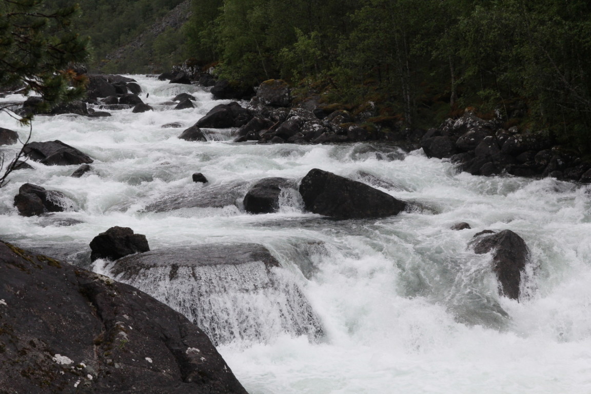 Rapids, Kinsarvik, Norway